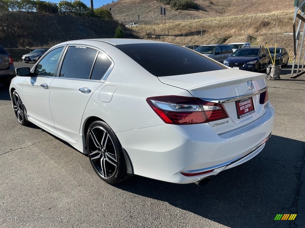 2016 Accord Sport Sedan - White Orchid Pearl / Black photo #4