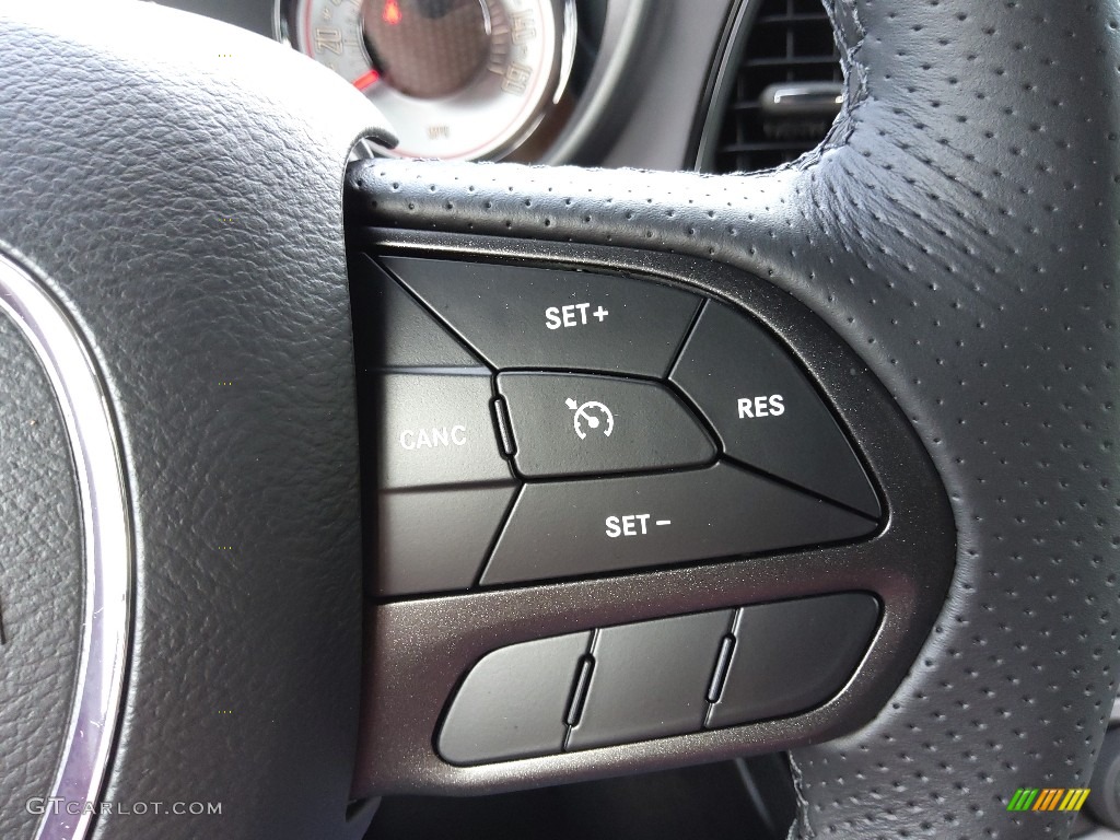 2022 Dodge Challenger R/T Shaker Black Steering Wheel Photo #145020322
