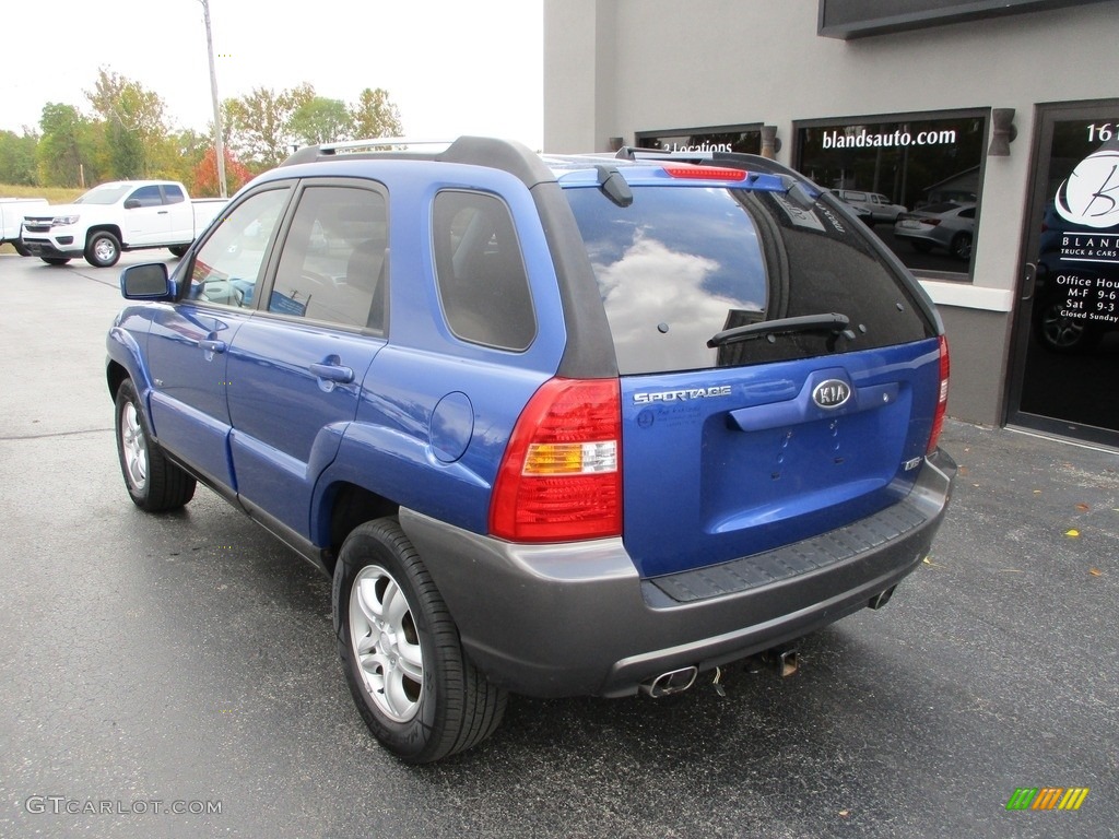 2005 Sportage EX 4WD - Smart Blue / Black photo #3