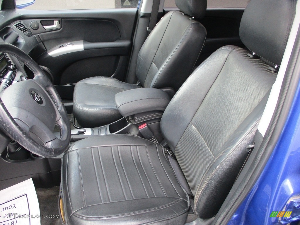 2005 Sportage EX 4WD - Smart Blue / Black photo #7