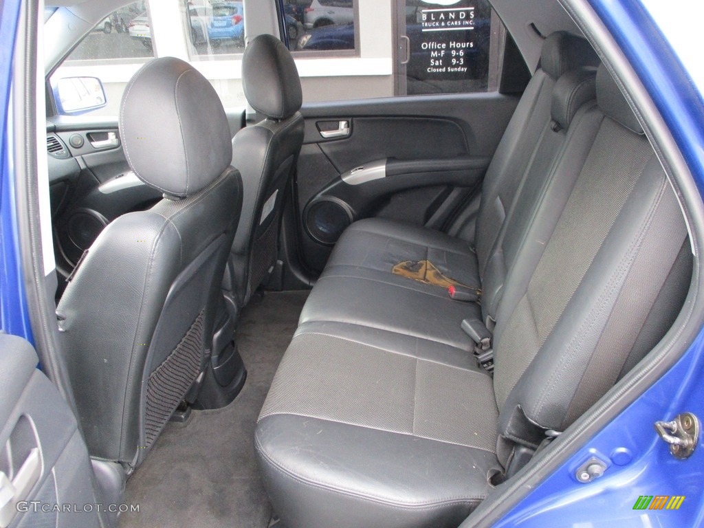 2005 Sportage EX 4WD - Smart Blue / Black photo #8