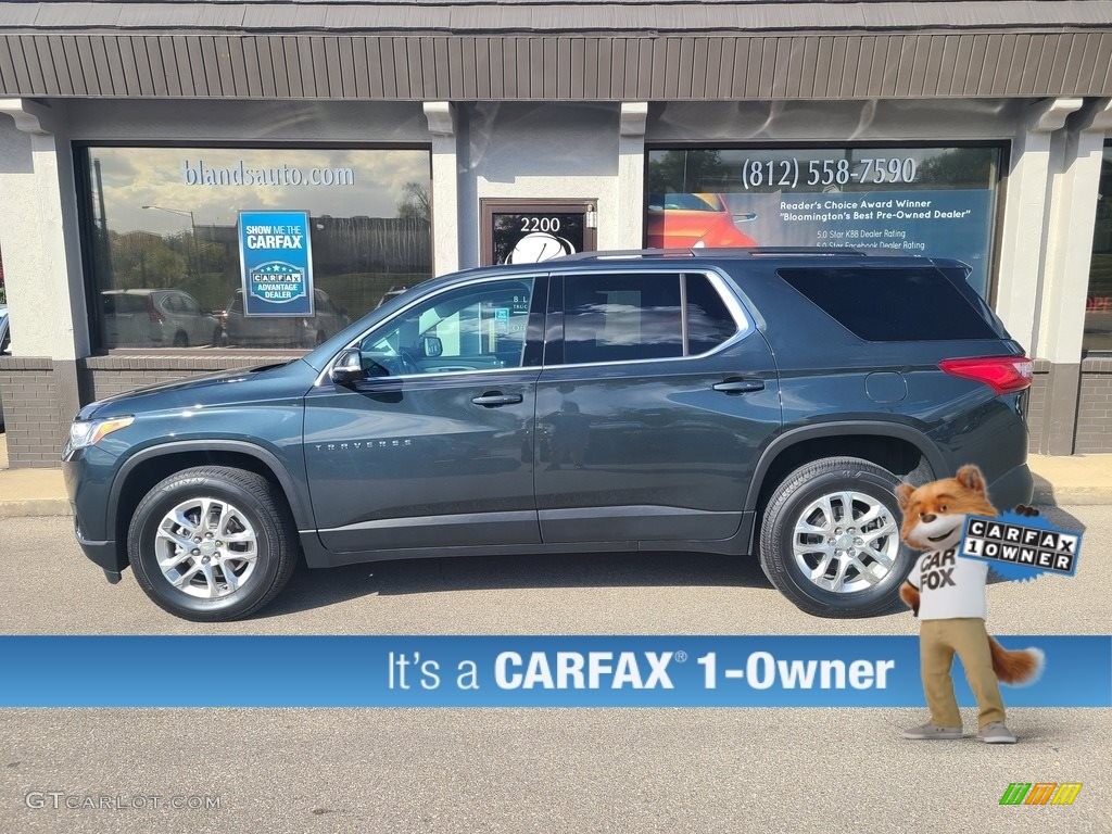 2020 Traverse LT - Graphite Metallic / Jet Black photo #1