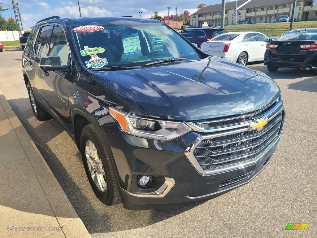 2020 Traverse LT - Graphite Metallic / Jet Black photo #50