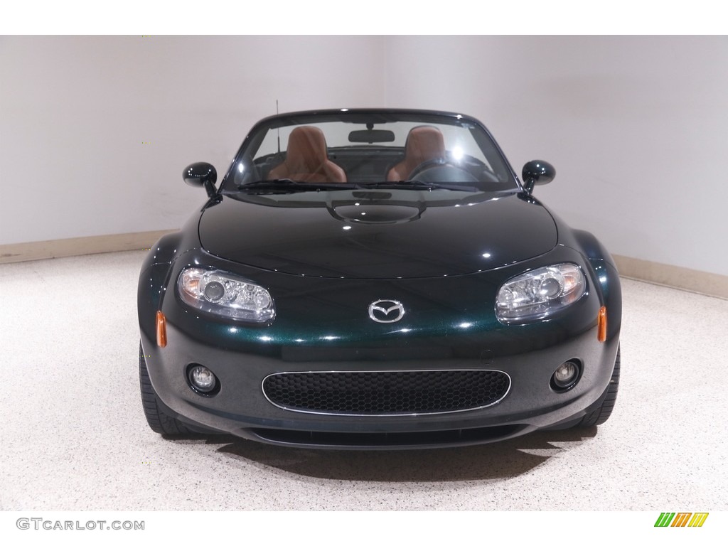 2007 MX-5 Miata Grand Touring Roadster - Highland Green / Tan photo #3