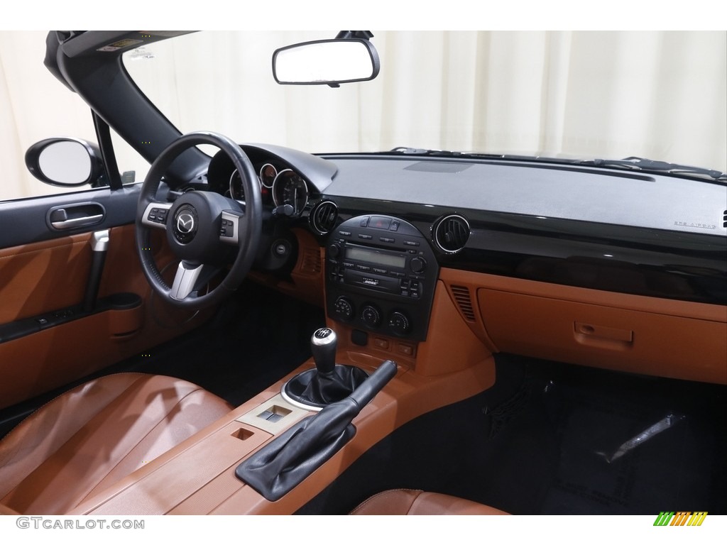 2007 MX-5 Miata Grand Touring Roadster - Highland Green / Tan photo #15