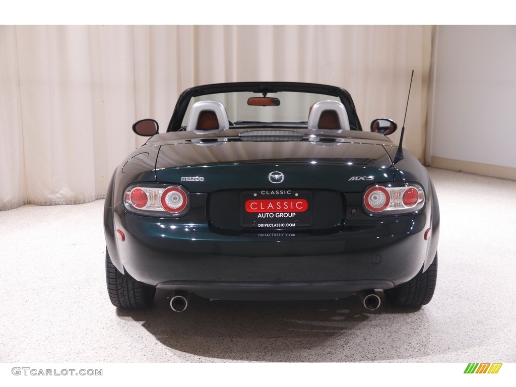 2007 MX-5 Miata Grand Touring Roadster - Highland Green / Tan photo #17