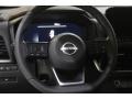 Charcoal 2022 Nissan Rogue Platinum AWD Steering Wheel