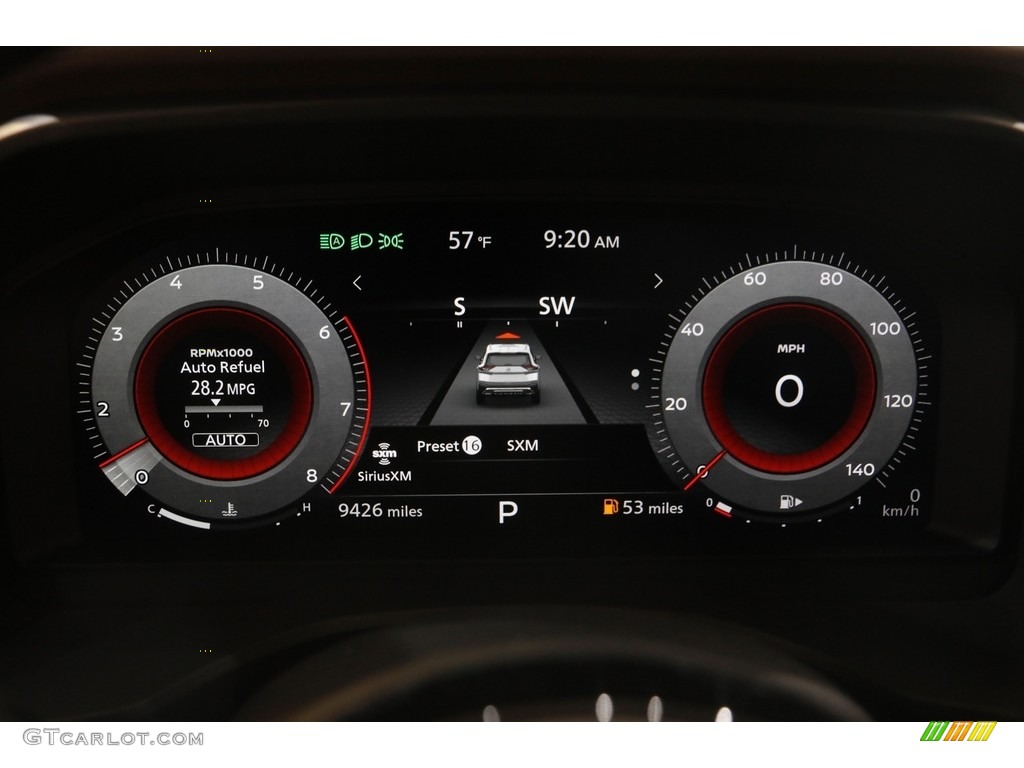 2022 Nissan Rogue Platinum AWD Gauges Photos