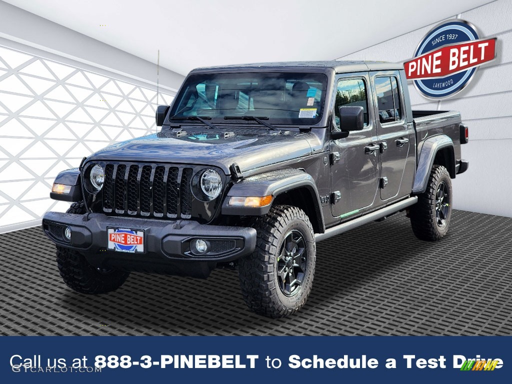 2023 Gladiator Sport 4x4 - Granite Crystal Metallic / Black photo #1