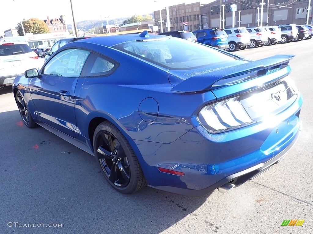 2022 Mustang Ecoboost Premium Fastback - Atlas Blue Metallic / Ebony photo #6