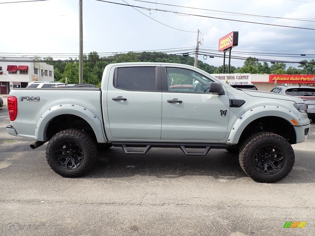 2021 Ranger XLT Rocky Ridge SuperCrew 4x4 - Cactus Gray Metallic / Ebony photo #7
