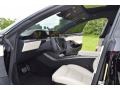 Black/White 2021 Tesla Model S Plaid AWD Interior Color