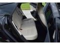 2021 Tesla Model S Black/White Interior Rear Seat Photo