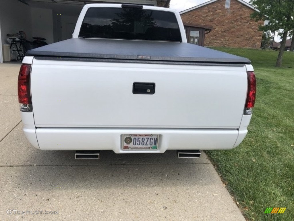 1997 C/K C1500 Extended Cab - Olympic White / Medium Dark Pewter photo #6
