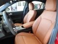 2023 Alfa Romeo Giulia Black/Tan Interior Front Seat Photo