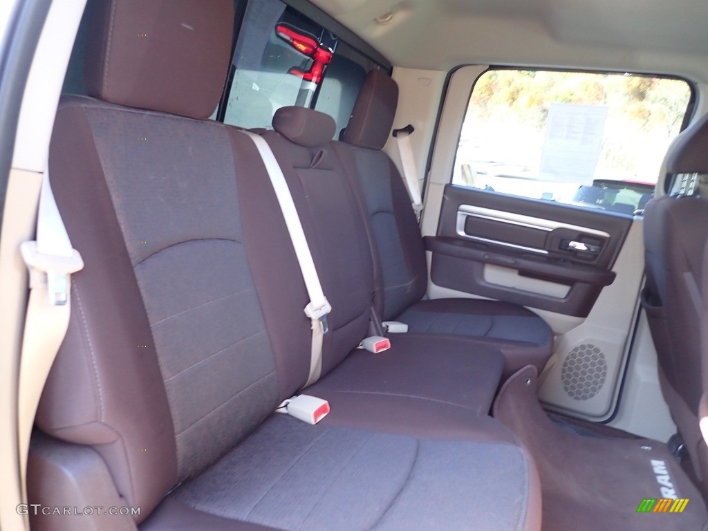 2014 1500 Big Horn Crew Cab 4x4 - Western Brown / Canyon Brown/Light Frost Beige photo #16