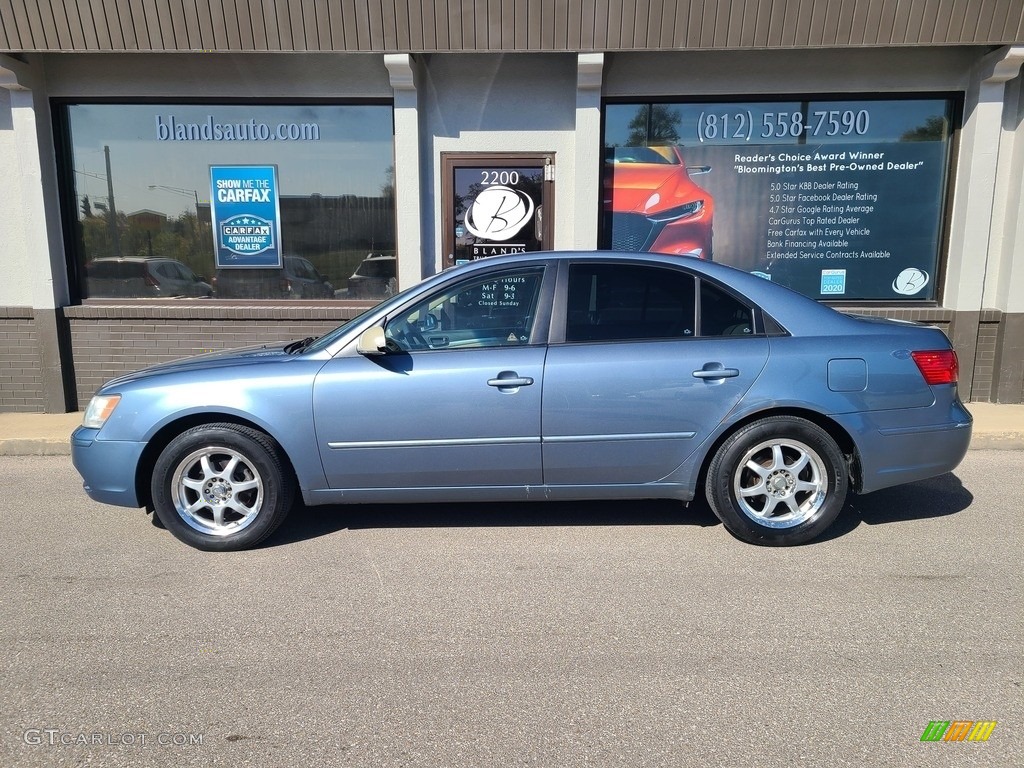 2009 Sonata GLS - Medium Silver Blue / Camel photo #1