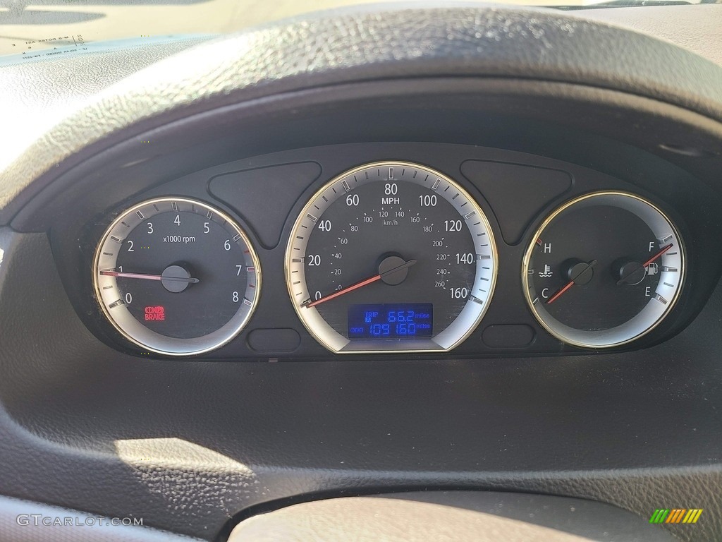 2009 Sonata GLS - Medium Silver Blue / Camel photo #11