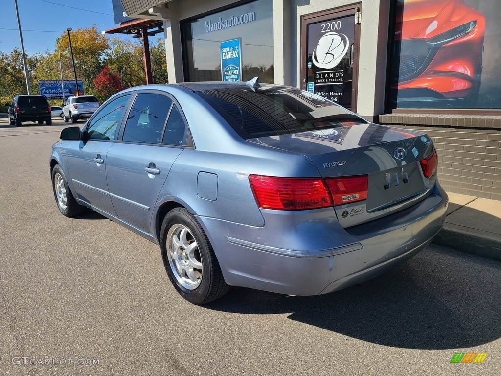 2009 Sonata GLS - Medium Silver Blue / Camel photo #25