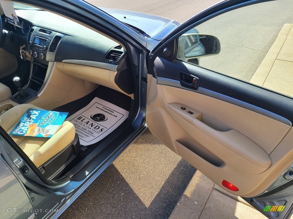 2009 Sonata GLS - Medium Silver Blue / Camel photo #32