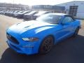 Grabber Blue Metallic - Mustang Ecoboost Premium Convertible Photo No. 4