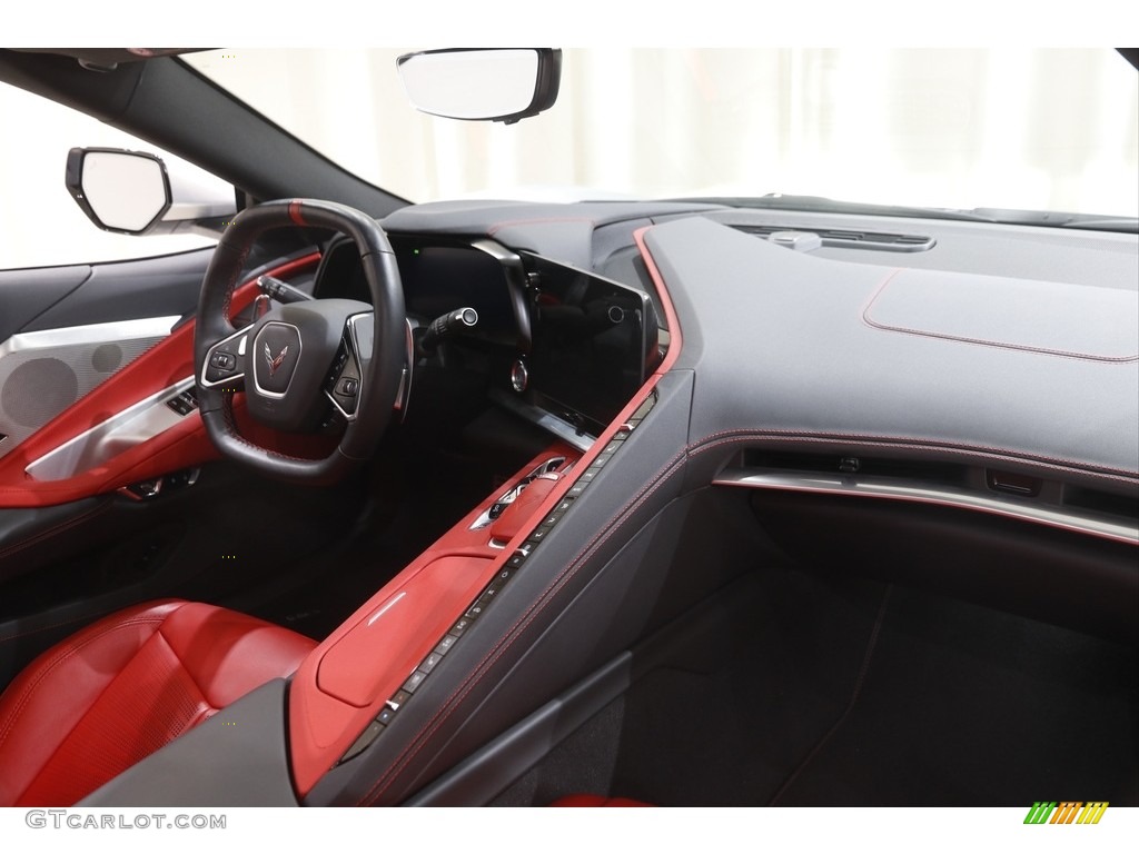 2021 Chevrolet Corvette Stingray Coupe Adrenaline Red Dashboard Photo #145025651
