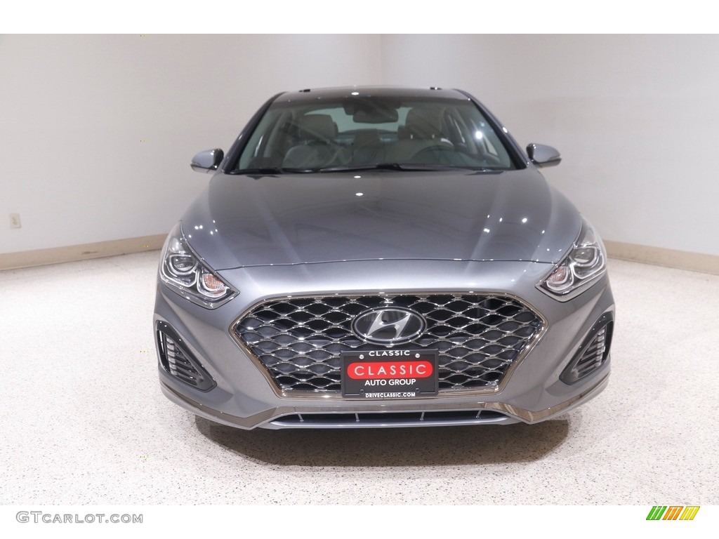 2019 Sonata Limited - Machine Gray / Gray photo #2