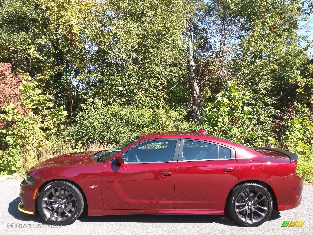 Octane Red Pearl Dodge Charger