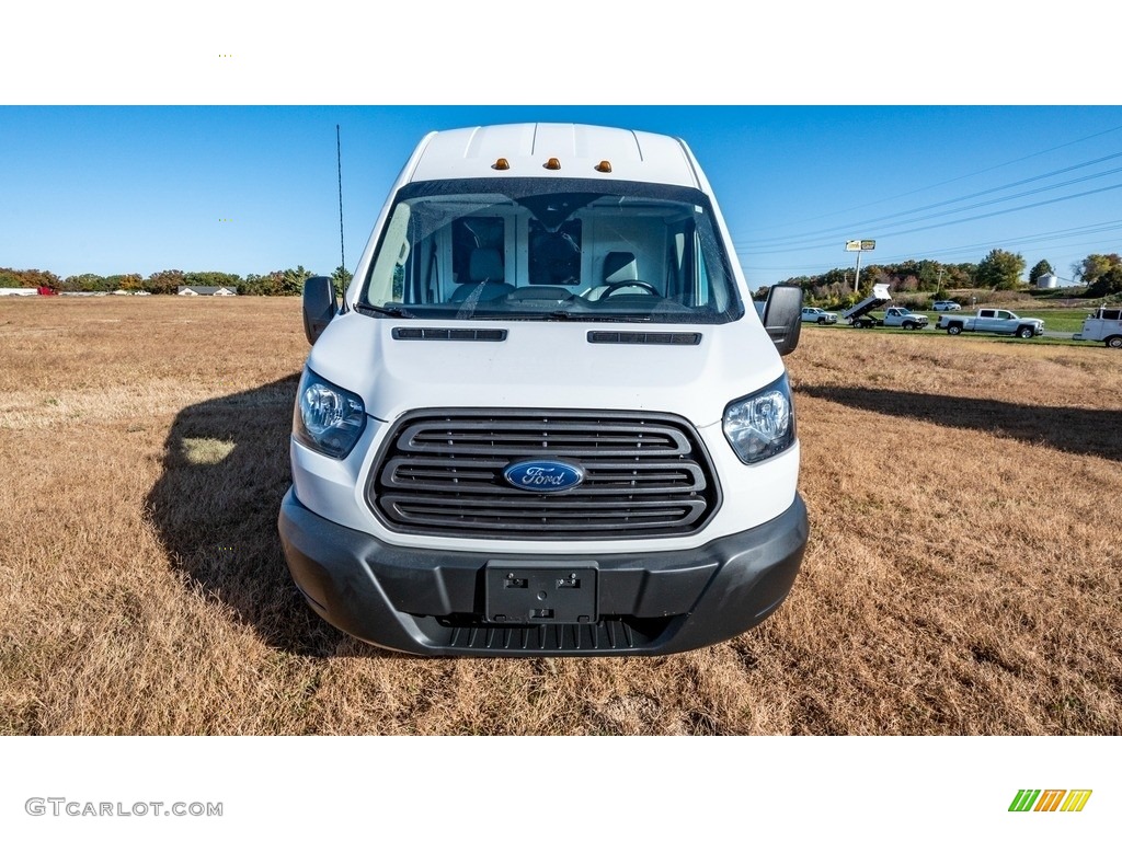 Oxford White 2018 Ford Transit Van 350 HR Extended Exterior Photo #145026893