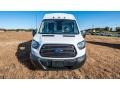 Oxford White 2018 Ford Transit Van 350 HR Extended Exterior
