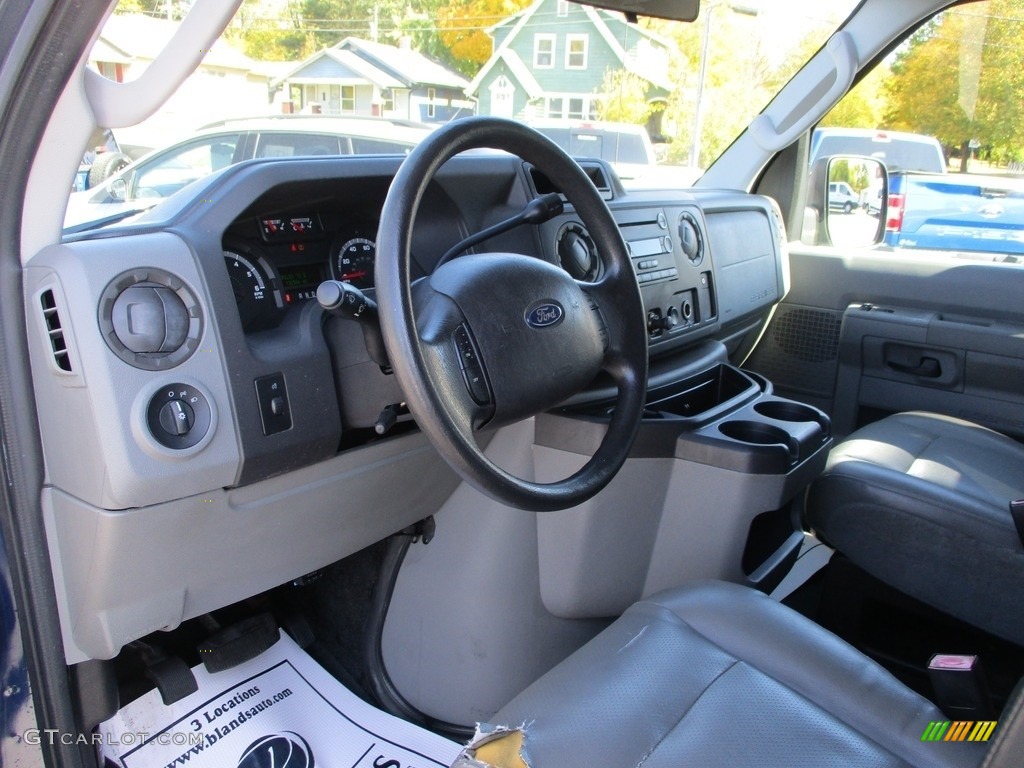2009 E Series Van E350 Super Duty XL Extended Passenger - Dark Blue Pearl / Medium Flint photo #6