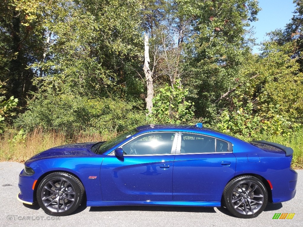 2022 Charger Scat Pack - Indigo Blue / Black photo #1
