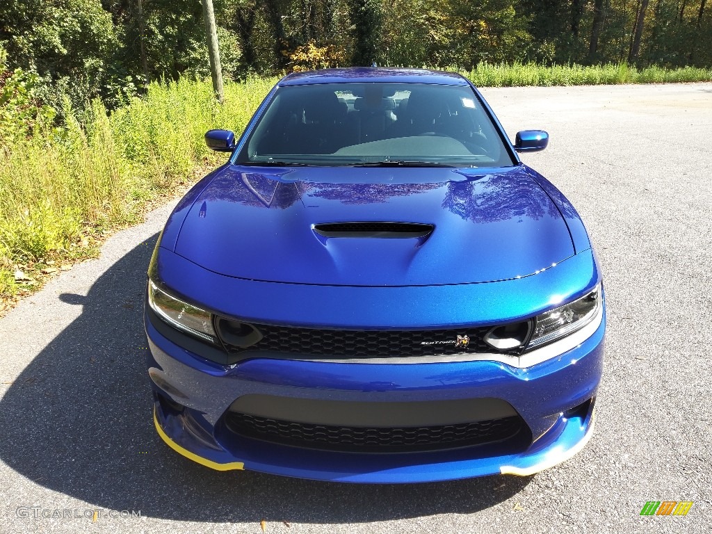 2022 Charger Scat Pack - Indigo Blue / Black photo #3