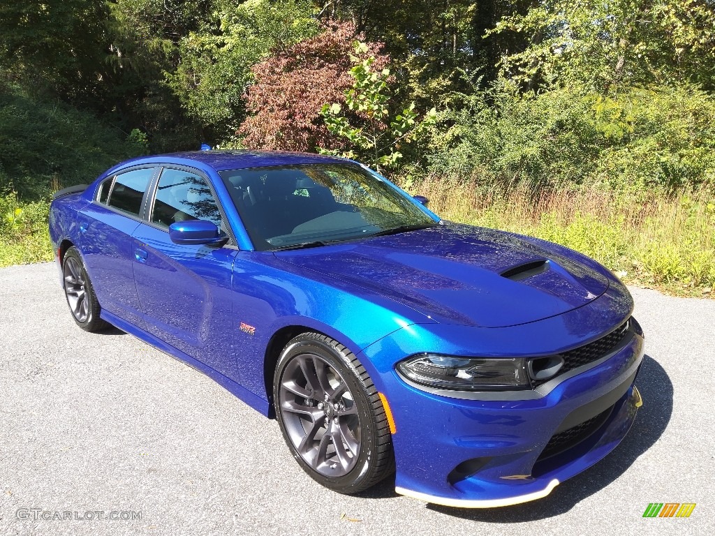 2022 Charger Scat Pack - Indigo Blue / Black photo #4