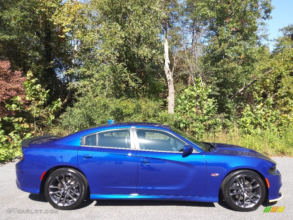 2022 Charger Scat Pack - Indigo Blue / Black photo #5