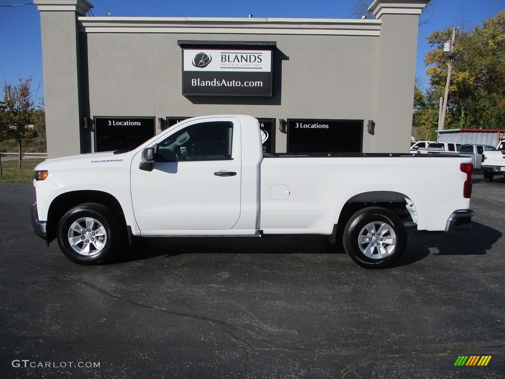 Summit White Chevrolet Silverado 1500