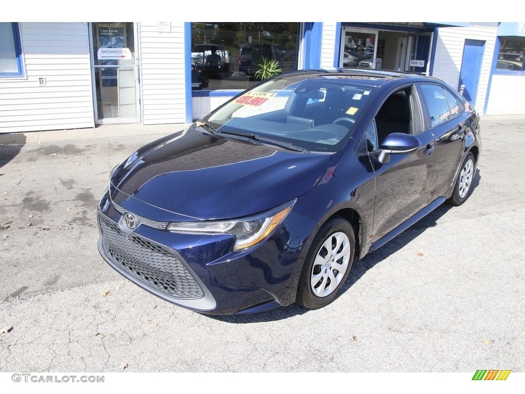 2020 Corolla LE - Blueprint / Black photo #1