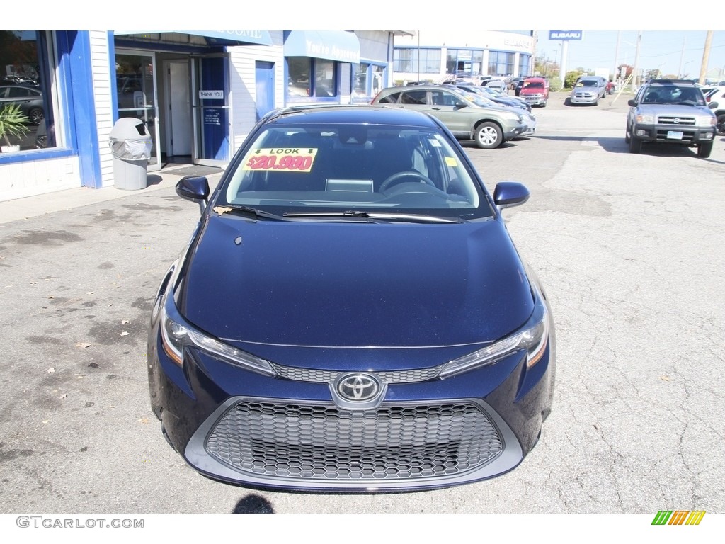 2020 Corolla LE - Blueprint / Black photo #2