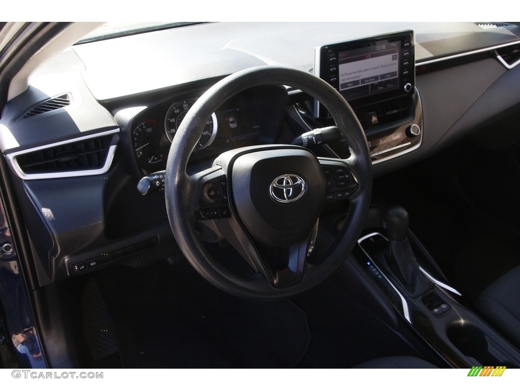 2020 Corolla LE - Blueprint / Black photo #10