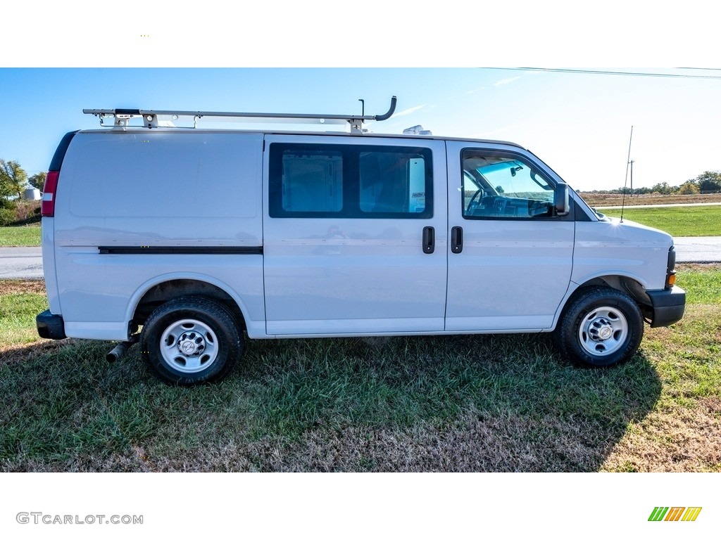 Summit White 2016 Chevrolet Express 2500 Cargo WT Exterior Photo #145028414