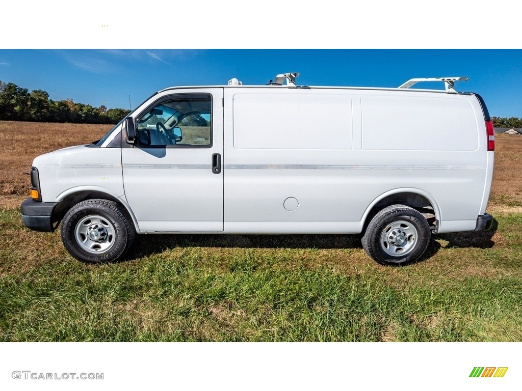 Summit White 2016 Chevrolet Express 2500 Cargo WT Exterior Photo #145028483