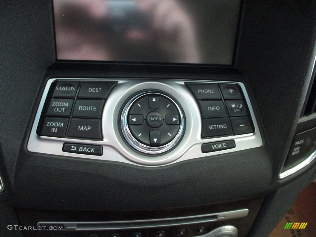 2009 Maxima 3.5 SV Premium - Winter Frost White / Caffe Latte photo #44