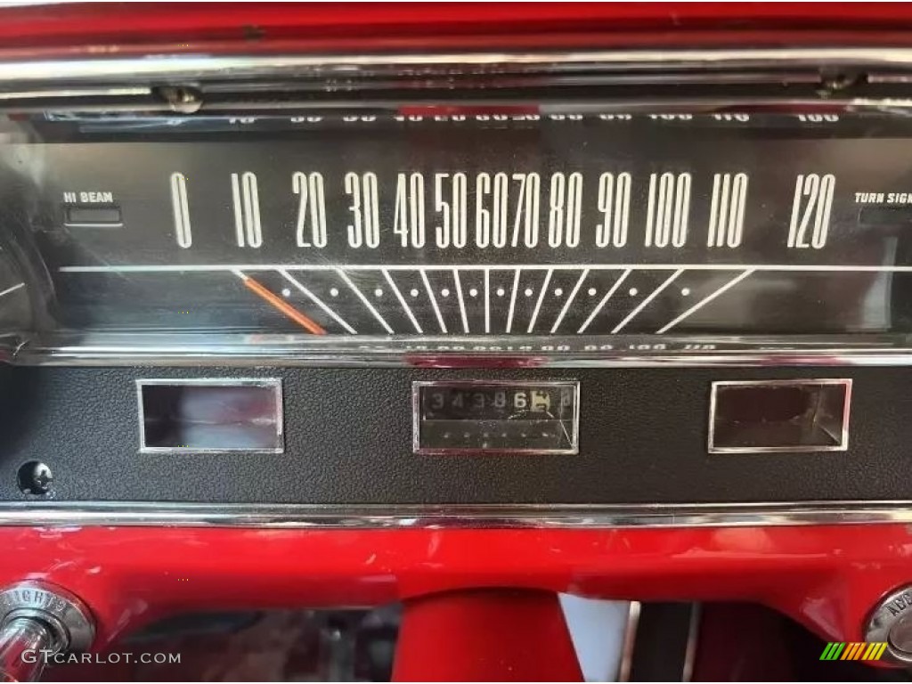 1965 Mustang Coupe - Rangoon Red / Red photo #9