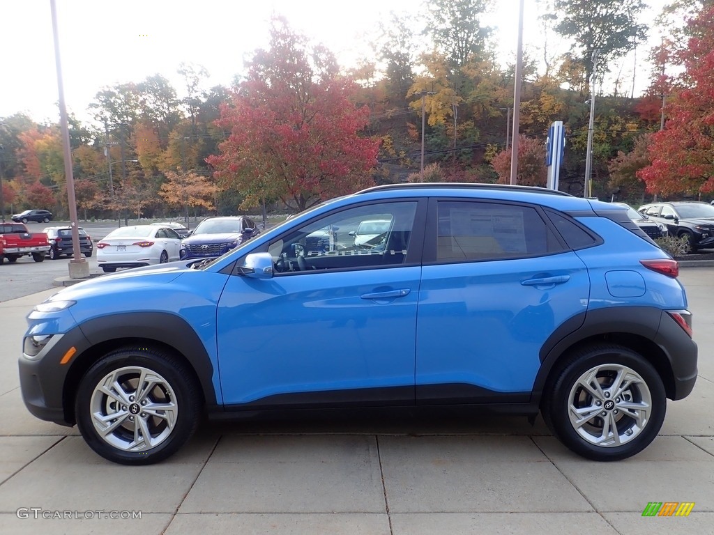 Blue Wave 2023 Hyundai Kona SEL AWD Exterior Photo #145030561