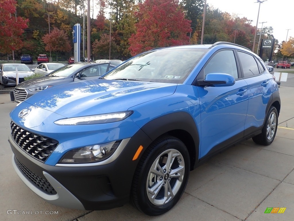 Blue Wave 2023 Hyundai Kona SEL AWD Exterior Photo #145030570