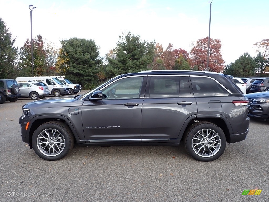 Baltic Gray Metallic 2022 Jeep Grand Cherokee Summit 4XE Hybrid Exterior Photo #145030777