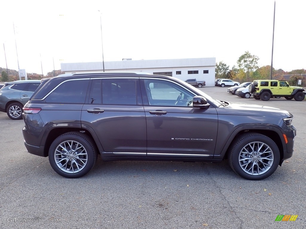 Baltic Gray Metallic 2022 Jeep Grand Cherokee Summit 4XE Hybrid Exterior Photo #145030840