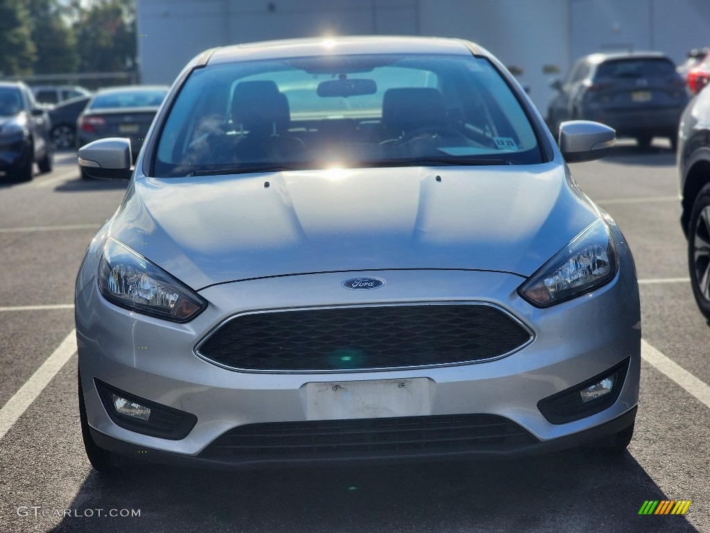 2018 Focus SEL Sedan - Ingot Silver / Charcoal Black photo #3