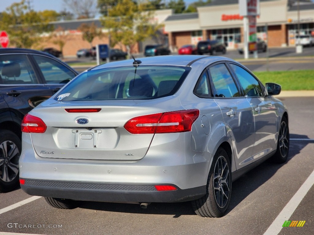 2018 Focus SEL Sedan - Ingot Silver / Charcoal Black photo #6