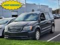 Brilliant Black Crystal Pearl 2016 Chrysler Town & Country Touring